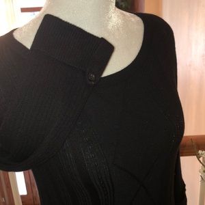 Vintage Debbie Morgan simple black sweater